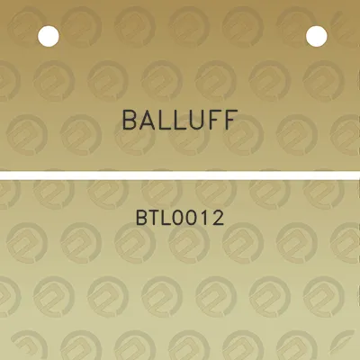 balluff-btl0012