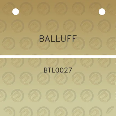 balluff-btl0027