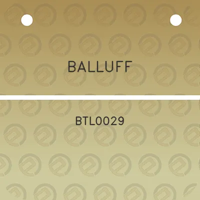 balluff-btl0029