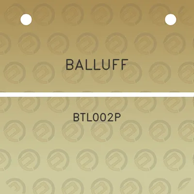 balluff-btl002p