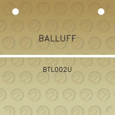 balluff-btl002u