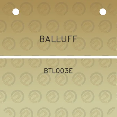 balluff-btl003e