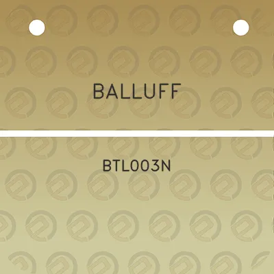 balluff-btl003n