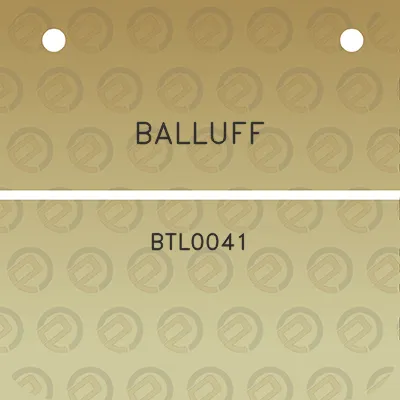 balluff-btl0041