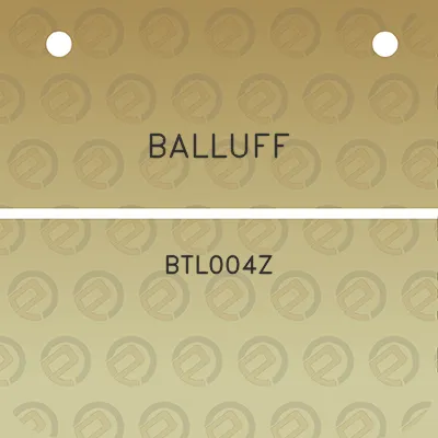 balluff-btl004z