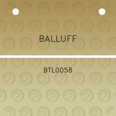 balluff-btl0058