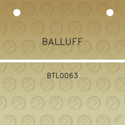 balluff-btl0063