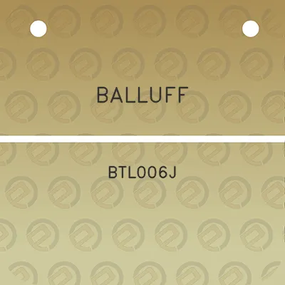 balluff-btl006j