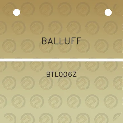 balluff-btl006z