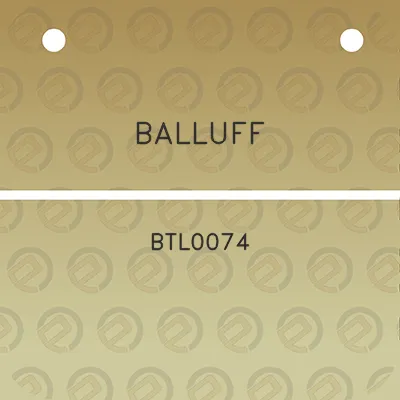 balluff-btl0074