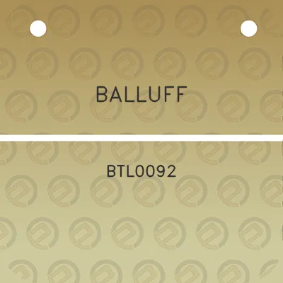 balluff-btl0092