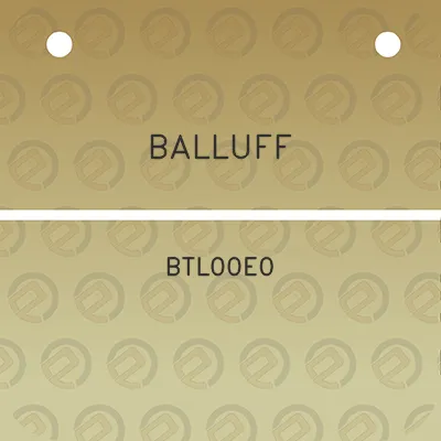 balluff-btl00e0