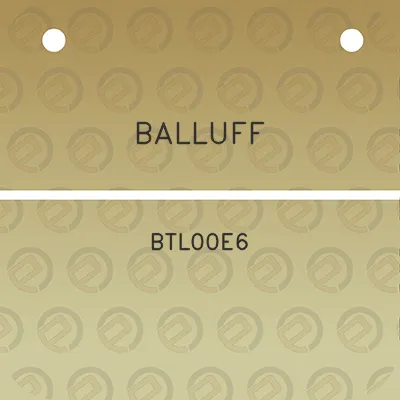 balluff-btl00e6