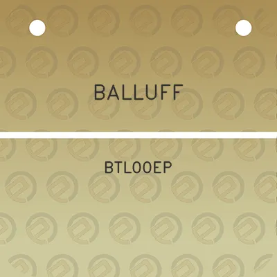 balluff-btl00ep