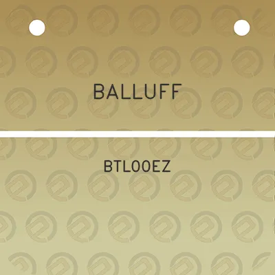 balluff-btl00ez