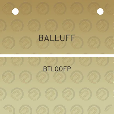 balluff-btl00fp