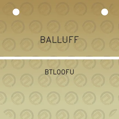 balluff-btl00fu