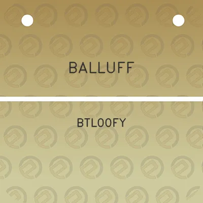 balluff-btl00fy