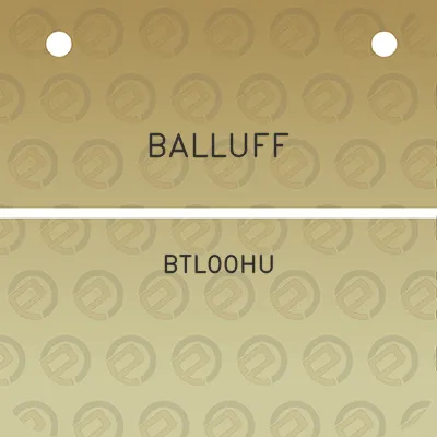 balluff-btl00hu