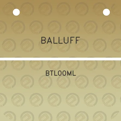 balluff-btl00ml