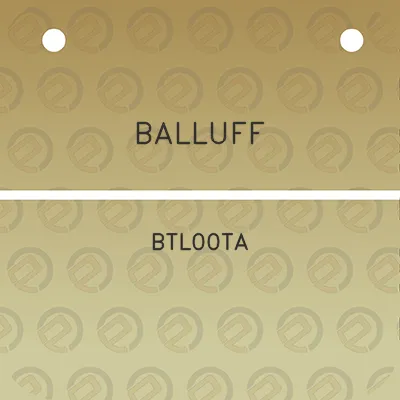 balluff-btl00ta