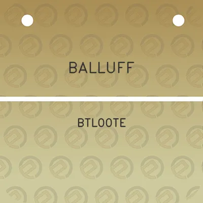 balluff-btl00te