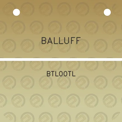 balluff-btl00tl