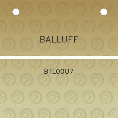 balluff-btl00u7