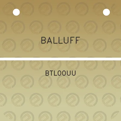 balluff-btl00uu