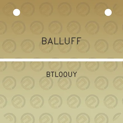 balluff-btl00uy