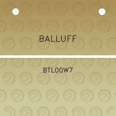 balluff-btl00w7