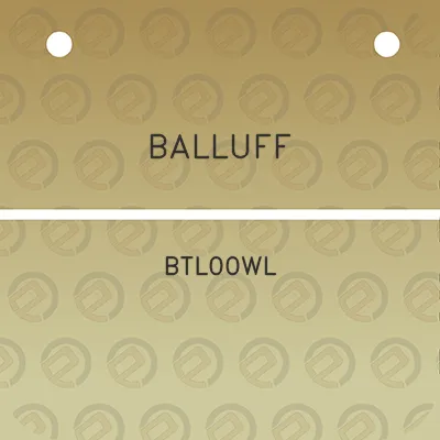 balluff-btl00wl