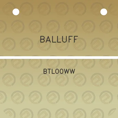 balluff-btl00ww