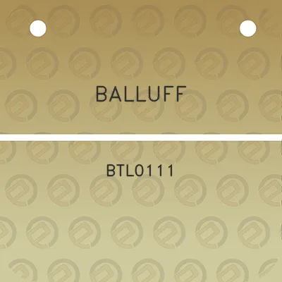 balluff-btl0111