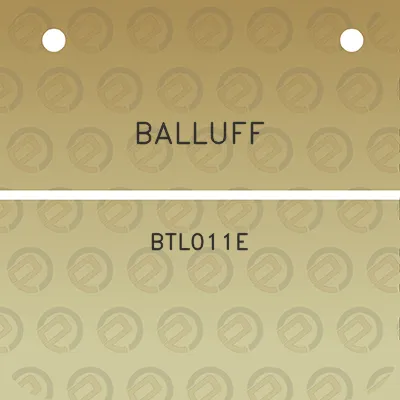 balluff-btl011e