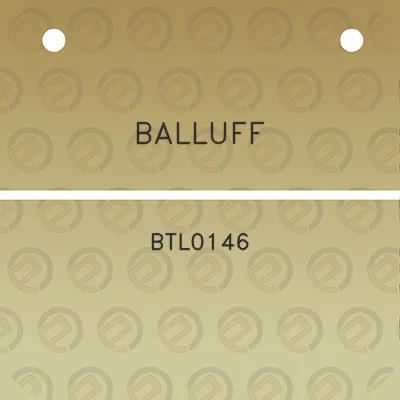 balluff-btl0146