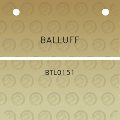 balluff-btl0151