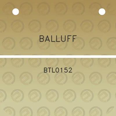 balluff-btl0152