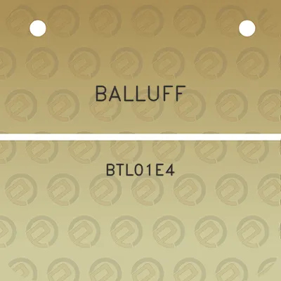 balluff-btl01e4