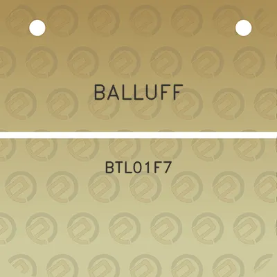 balluff-btl01f7