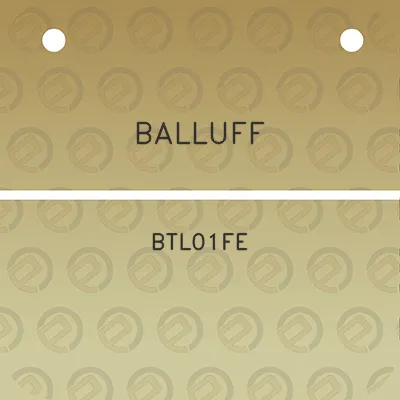 balluff-btl01fe