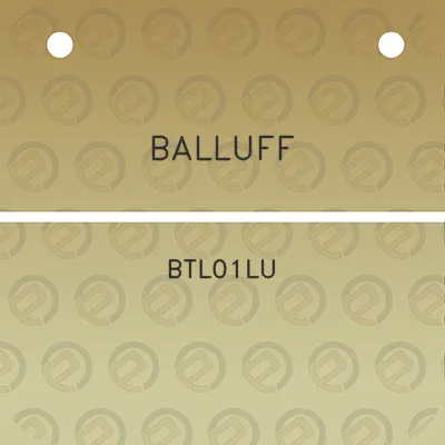 balluff-btl01lu