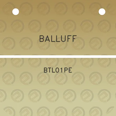 balluff-btl01pe