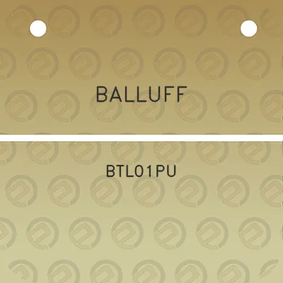 balluff-btl01pu