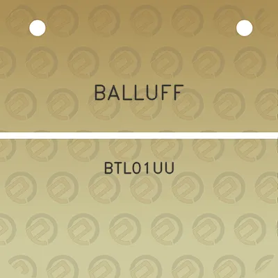 balluff-btl01uu