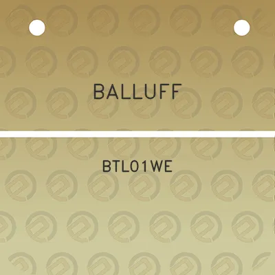 balluff-btl01we