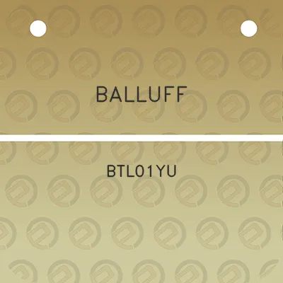 balluff-btl01yu