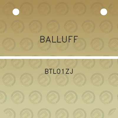 balluff-btl01zj