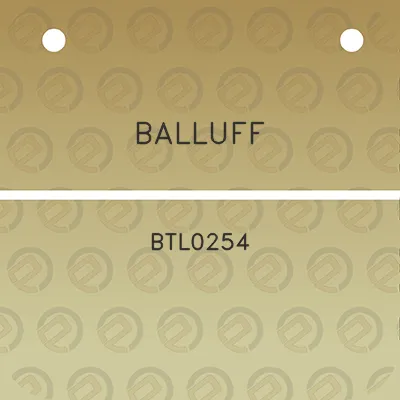 balluff-btl0254