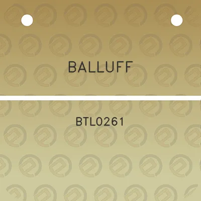 balluff-btl0261